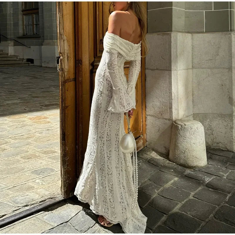 White Long Dress
