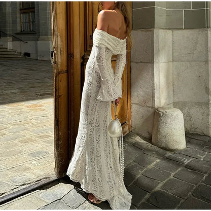 White Long Dress